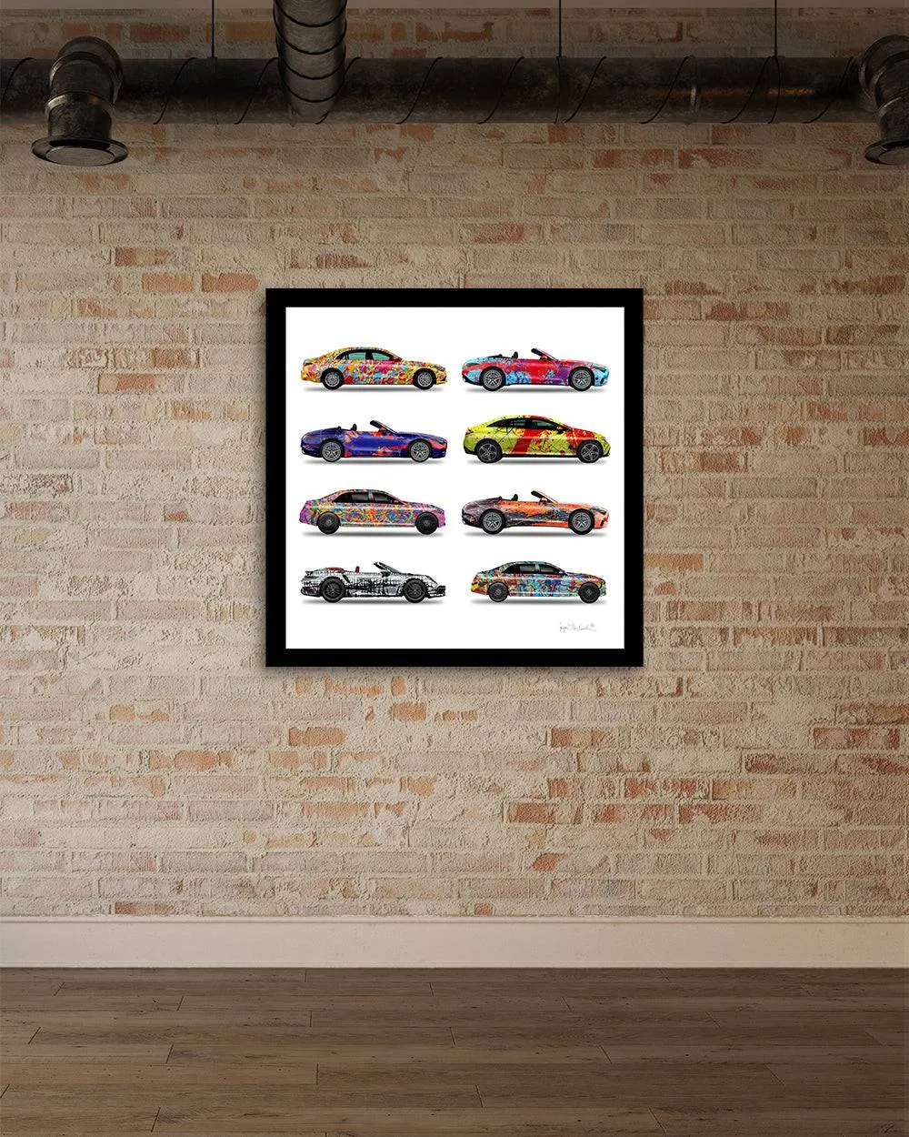 8 - Eight Cars by Jumper Maybach® (Print on Paper)