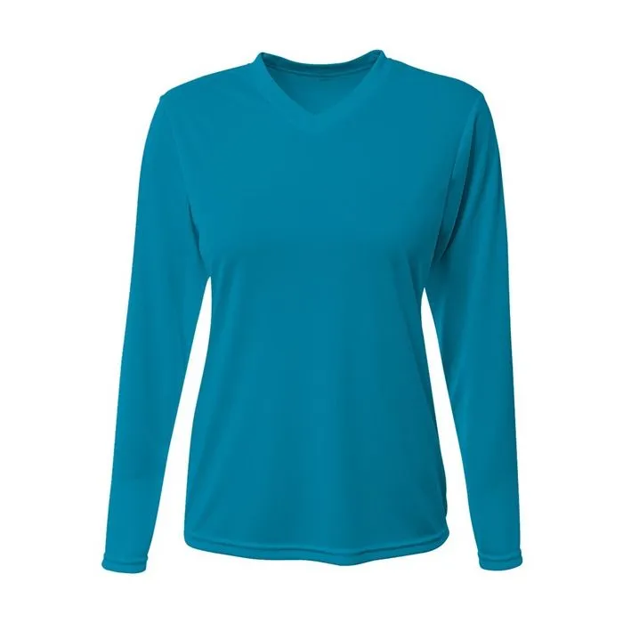 A4 Womens Sprint Long Sleeve Tee