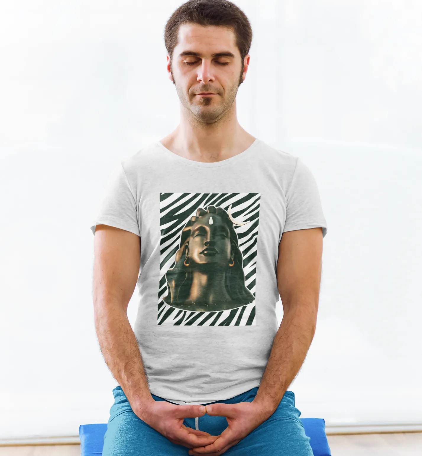 Adiyogi Shiva T Shirt D67