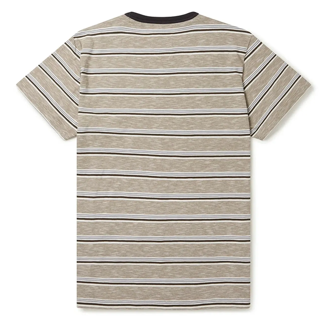 Albam Heritage Stripe T-Shirt Mushroom Stripe