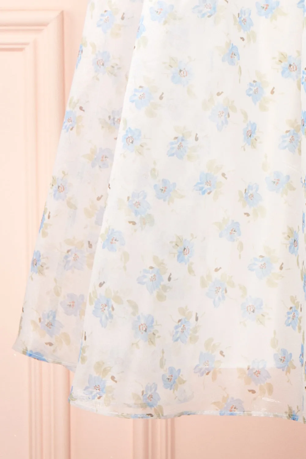 Alicia | Short Floral Babydoll Dress