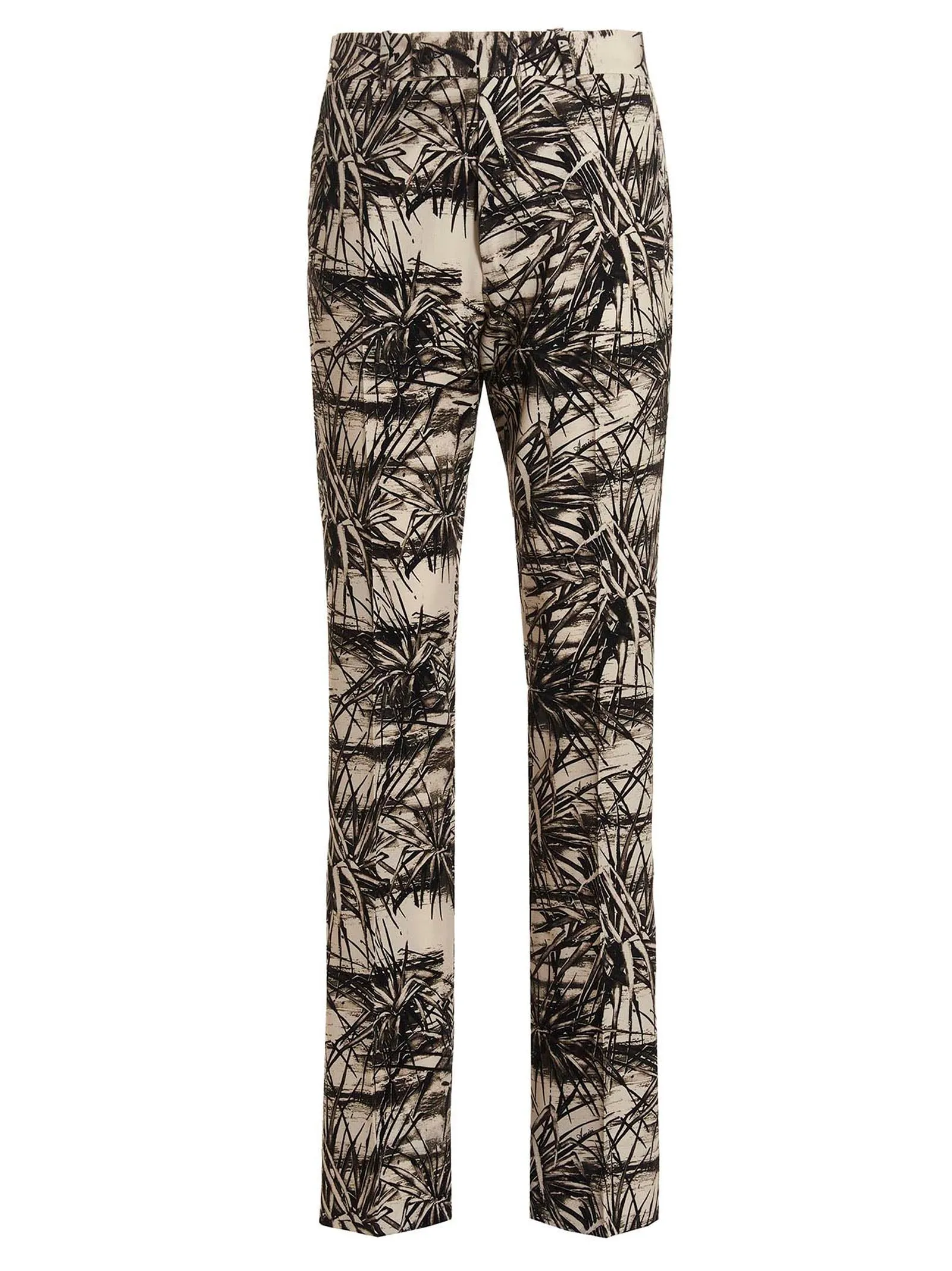 Amiri Floral-Print Flared Fit Pants