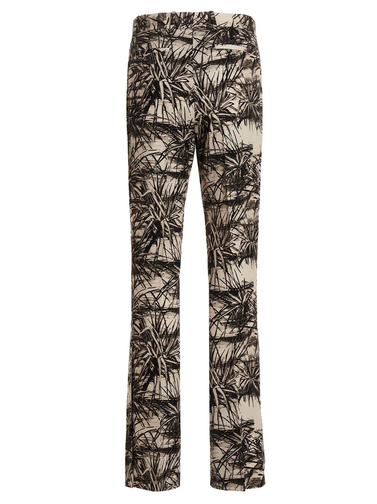 Amiri Floral-Print Flared Fit Pants