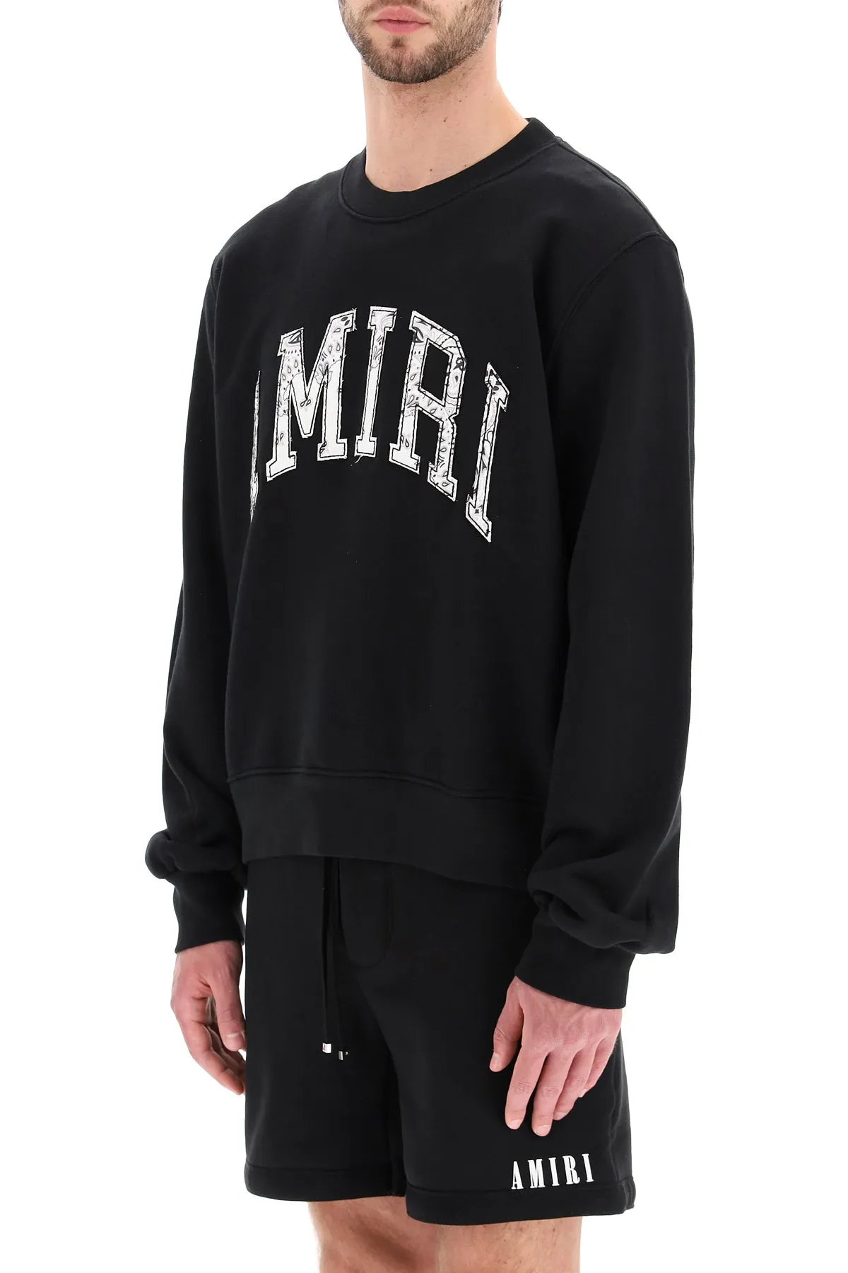 Amiri Varsity Crewneck Jumper