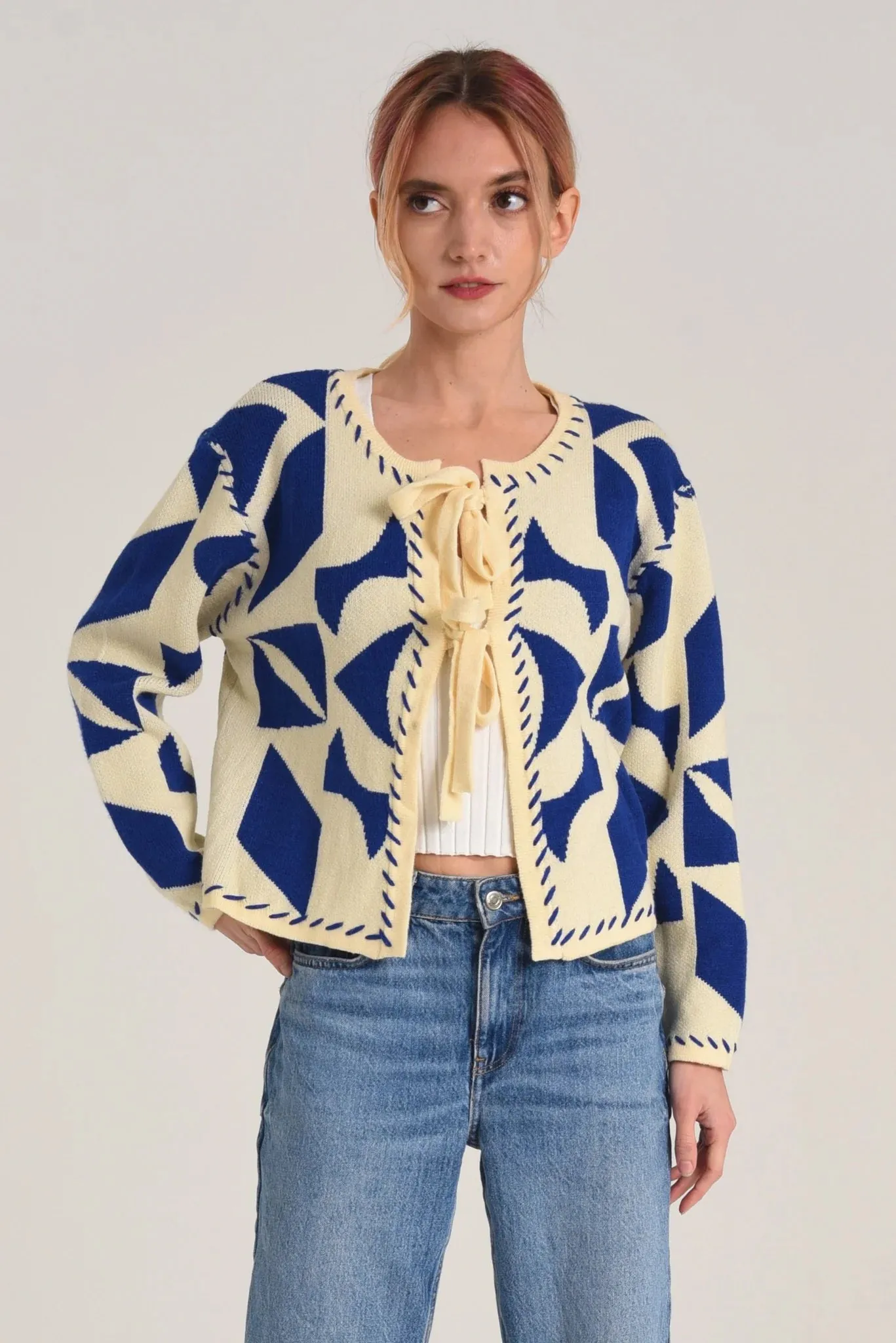 Ana Geo Sweater