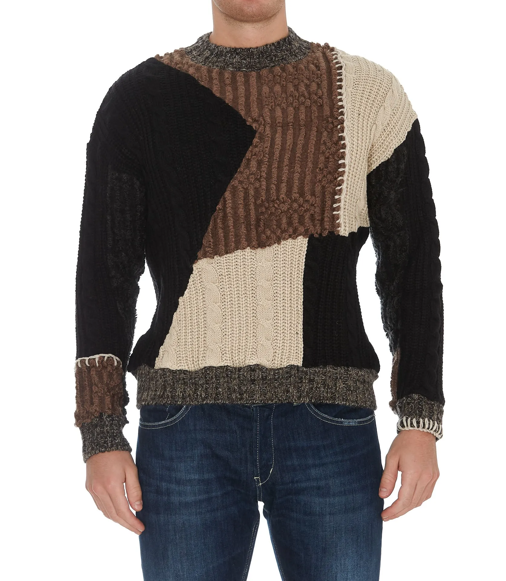 Andersson Bell Cable Knit Crewneck Jumper