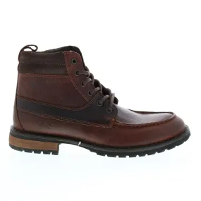 Andrew Marc Yates NYYATESG-6360 Mens Burgundy Leather Casual Dress Boots