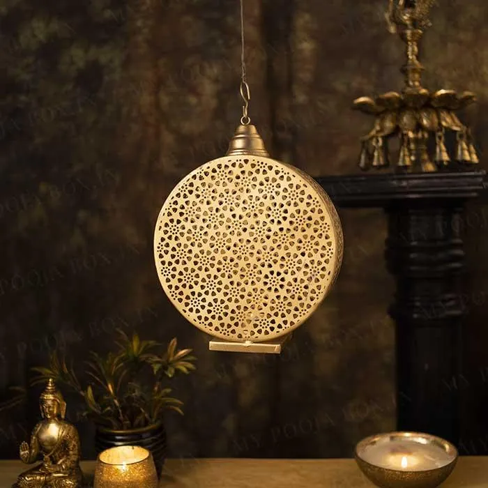 Antique Tahira Hanging T-light Holder