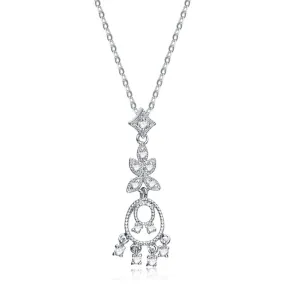 Antoinette Midi Zirconia Pendant