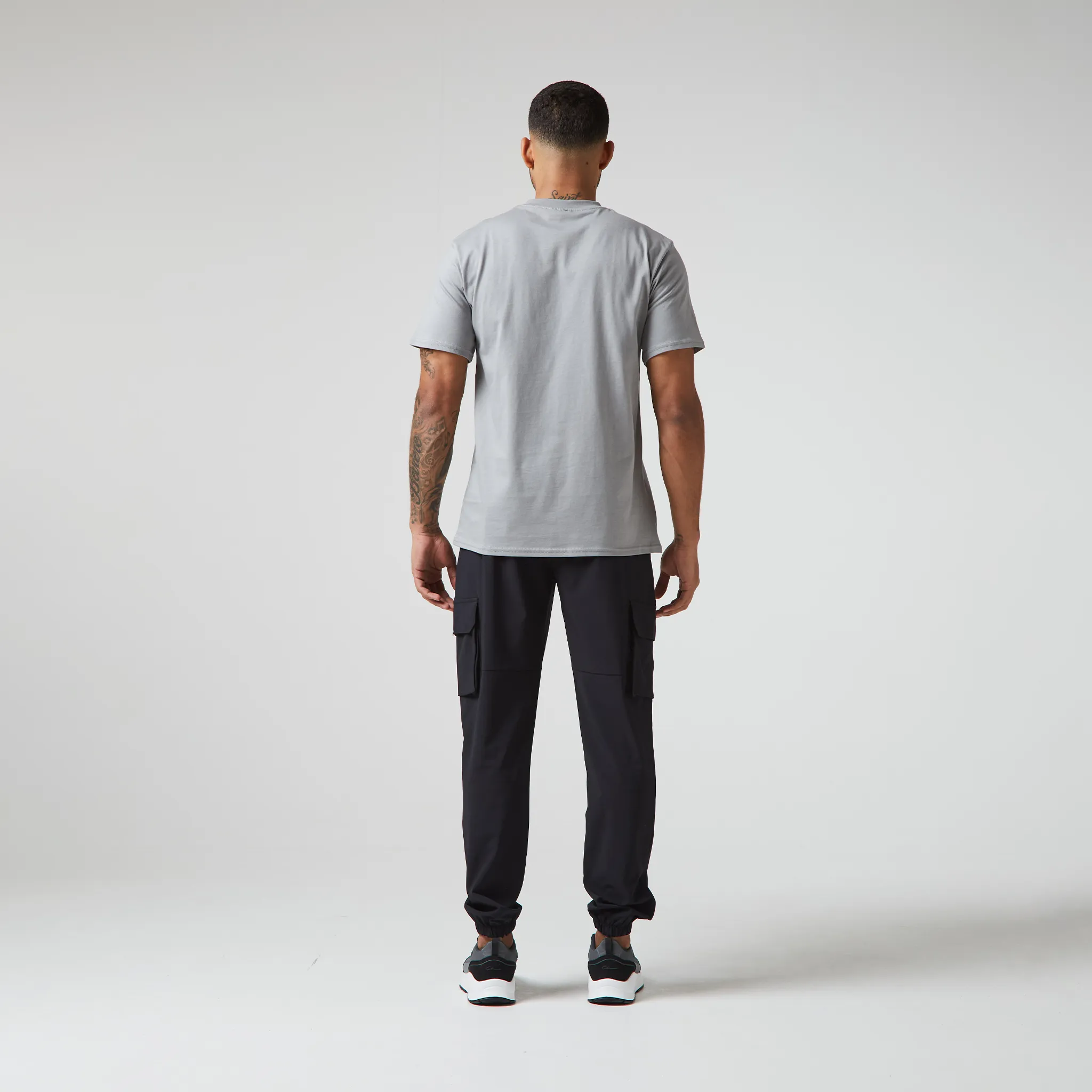 Arch Luxe T-Shirt | Grey