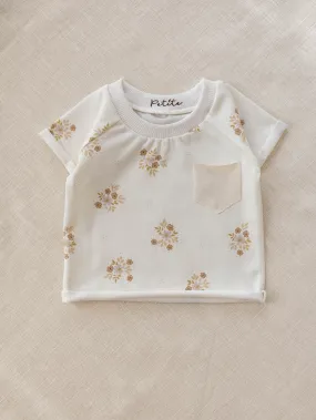 Baby t-shirt / Flowers & Dots