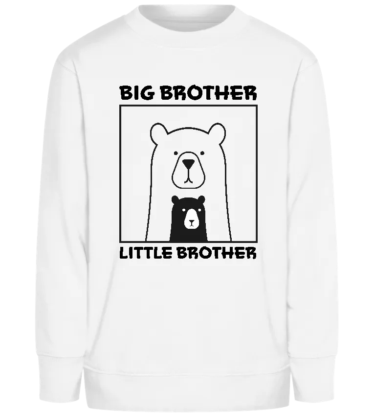 Big Brother Little Brother Bears Design - Comfort Kids Sweater