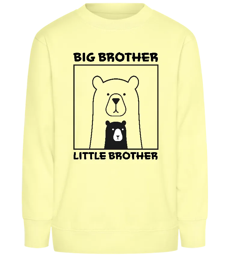 Big Brother Little Brother Bears Design - Comfort Kids Sweater