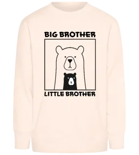 Big Brother Little Brother Bears Design - Comfort Kids Sweater