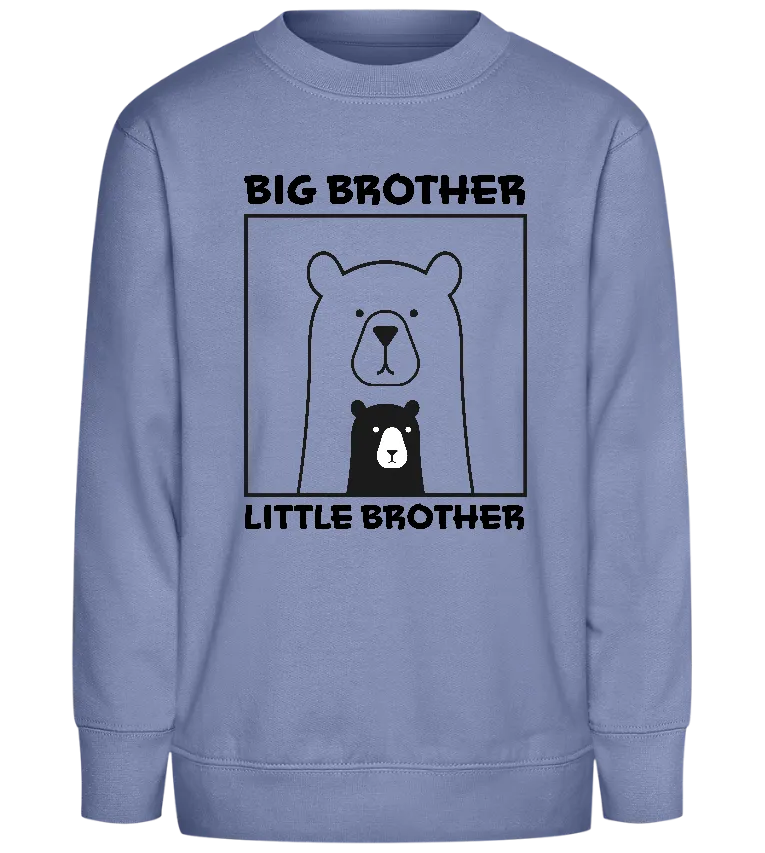 Big Brother Little Brother Bears Design - Comfort Kids Sweater