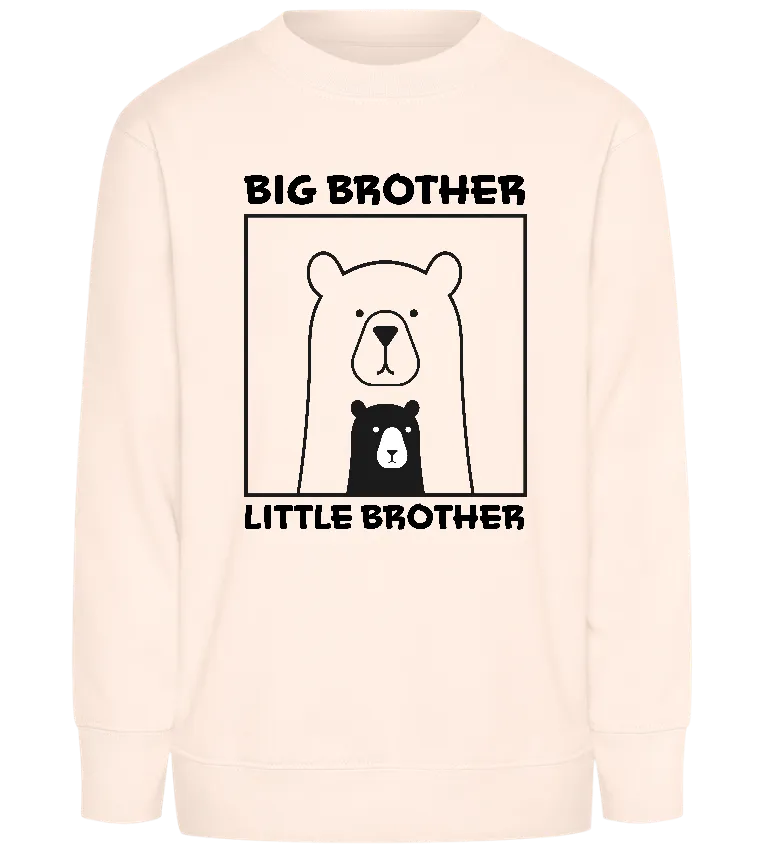 Big Brother Little Brother Bears Design - Comfort Kids Sweater