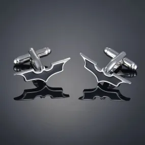 Black Batman Cufflinks In Box