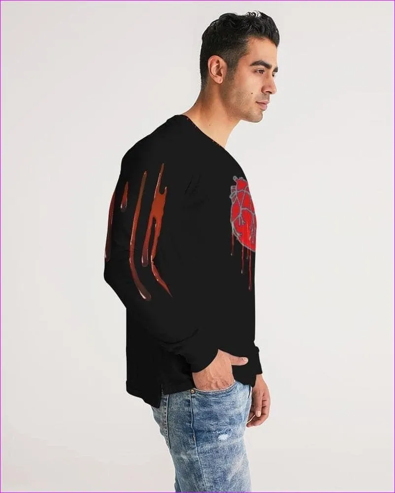 Bleeding Heart Men's Long Sleeve Tee