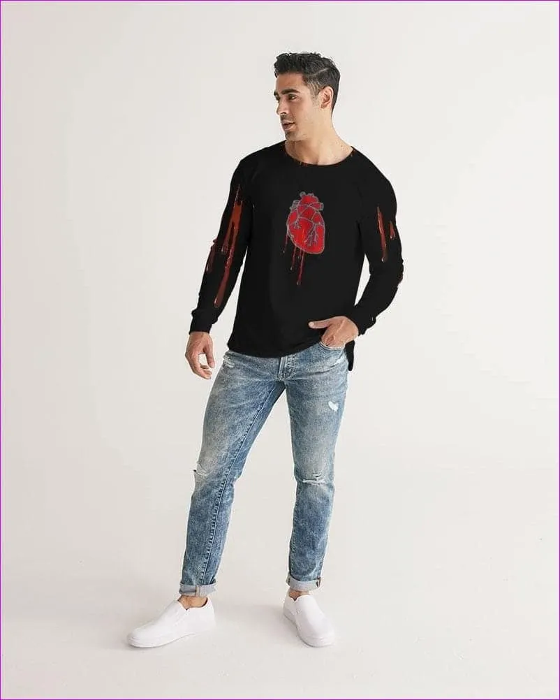 Bleeding Heart Men's Long Sleeve Tee