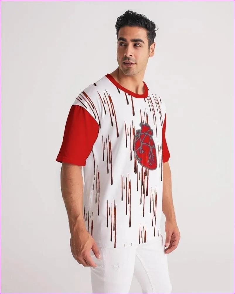 Bleeding Heart  Men's Premium Heavyweight Tee