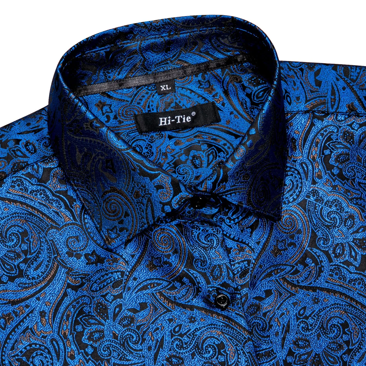 Blue Paisley Men's Shirt