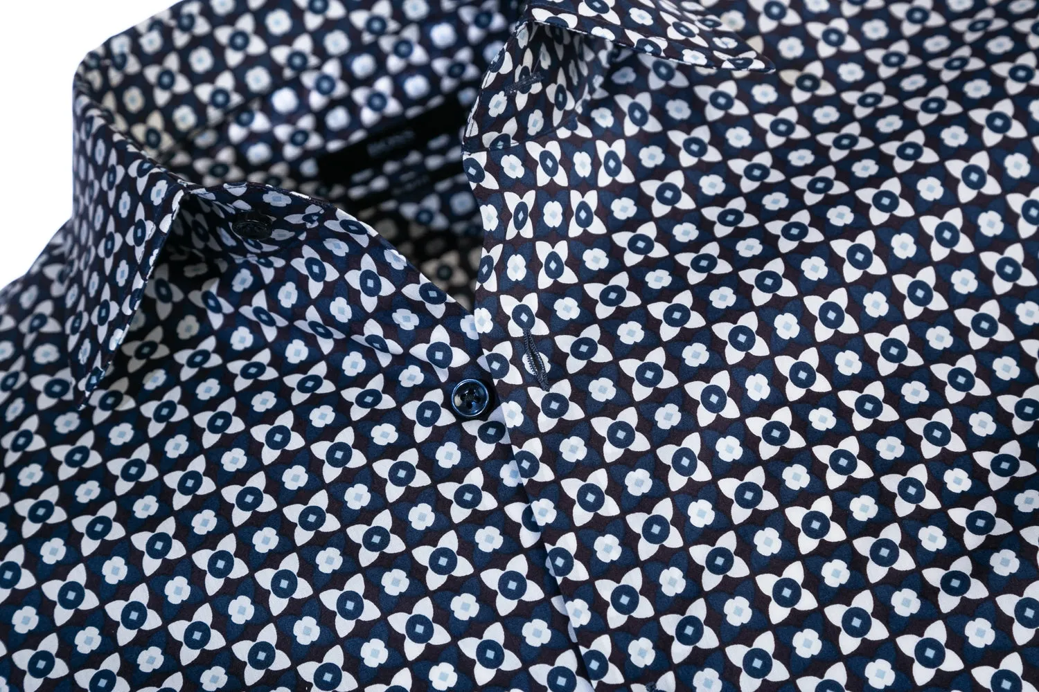 BOSS Jango Shirt in Navy Floral