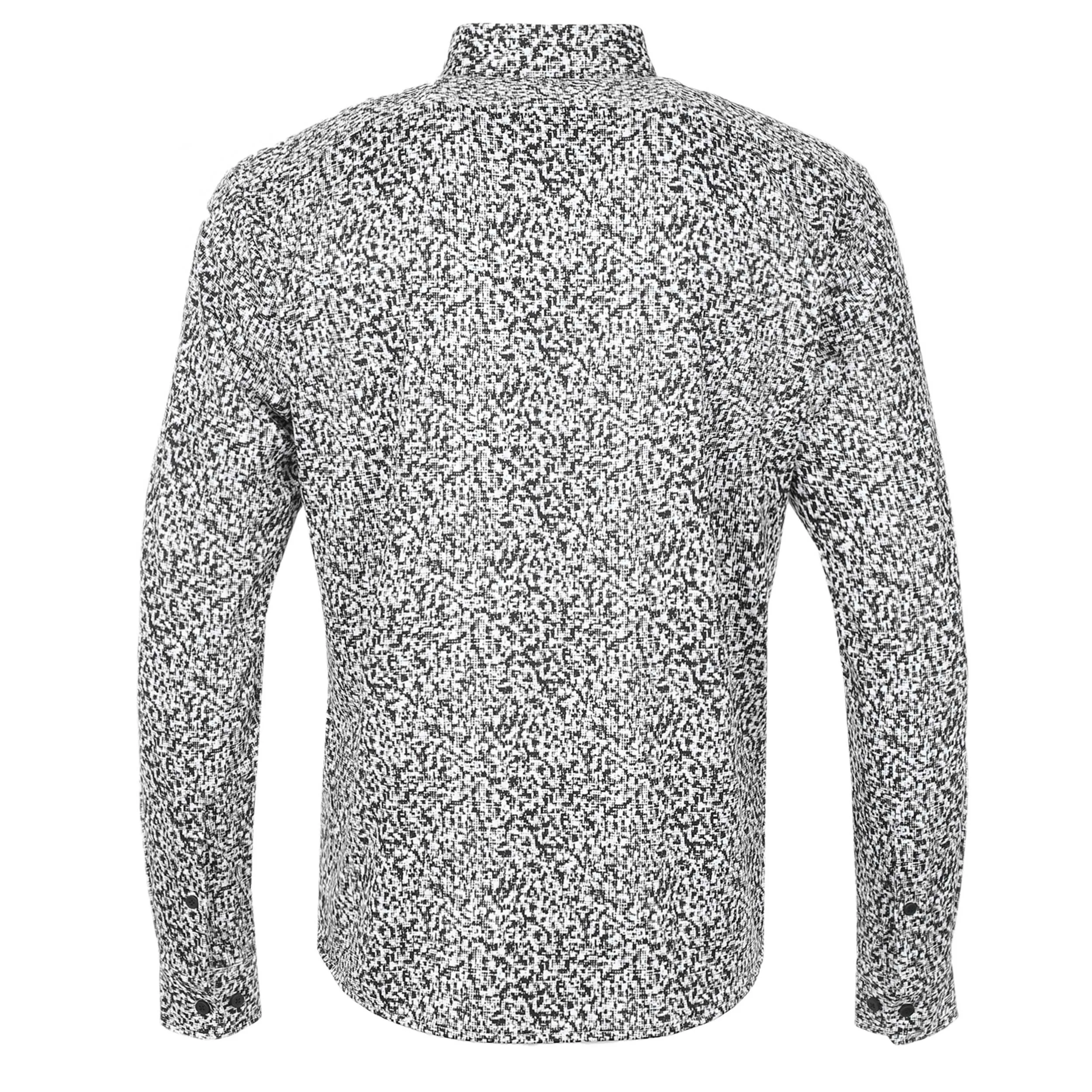 BOSS P Liam Kent C1 234 Shirt in Black and White