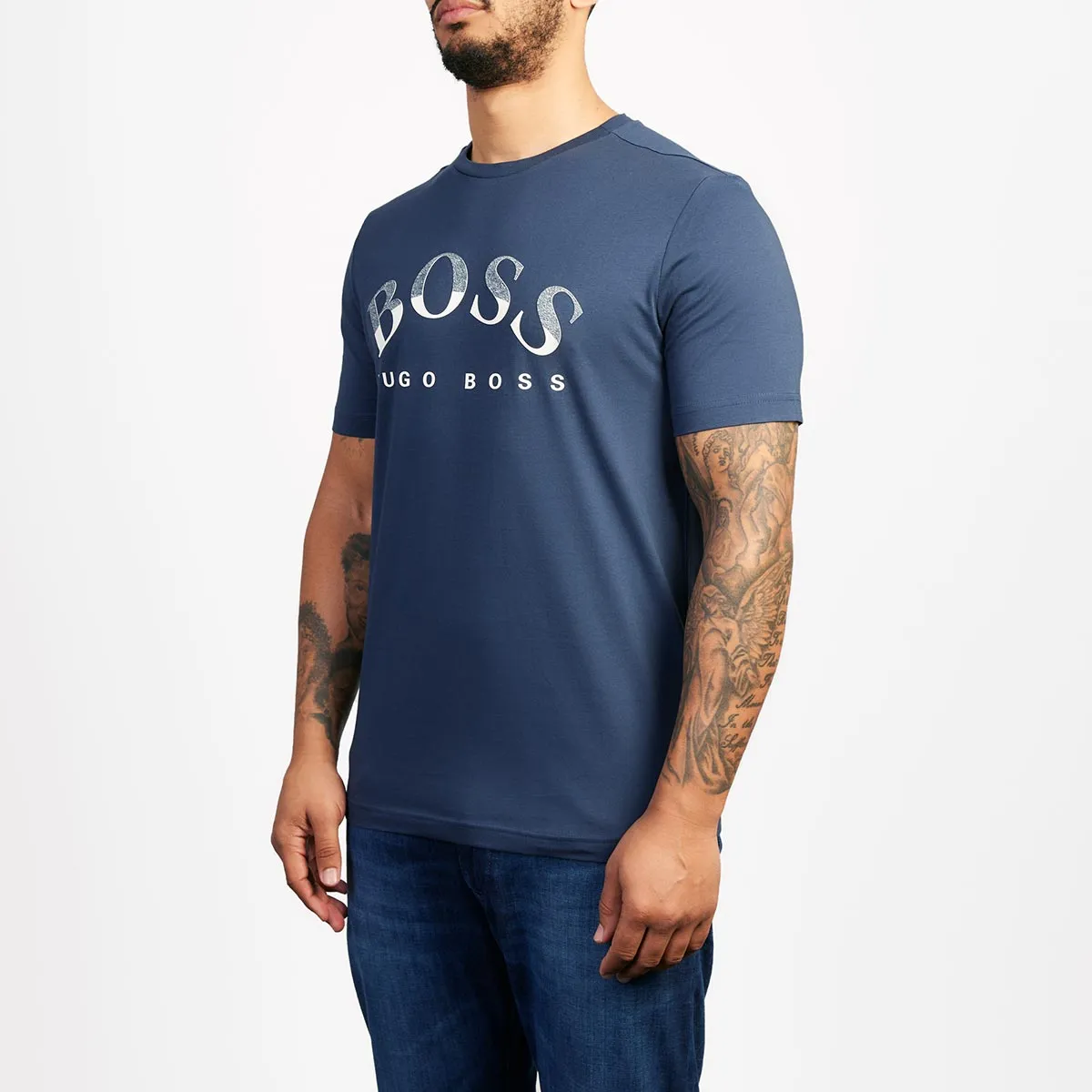 BOSS Tee 1 T-Shirt in Navy