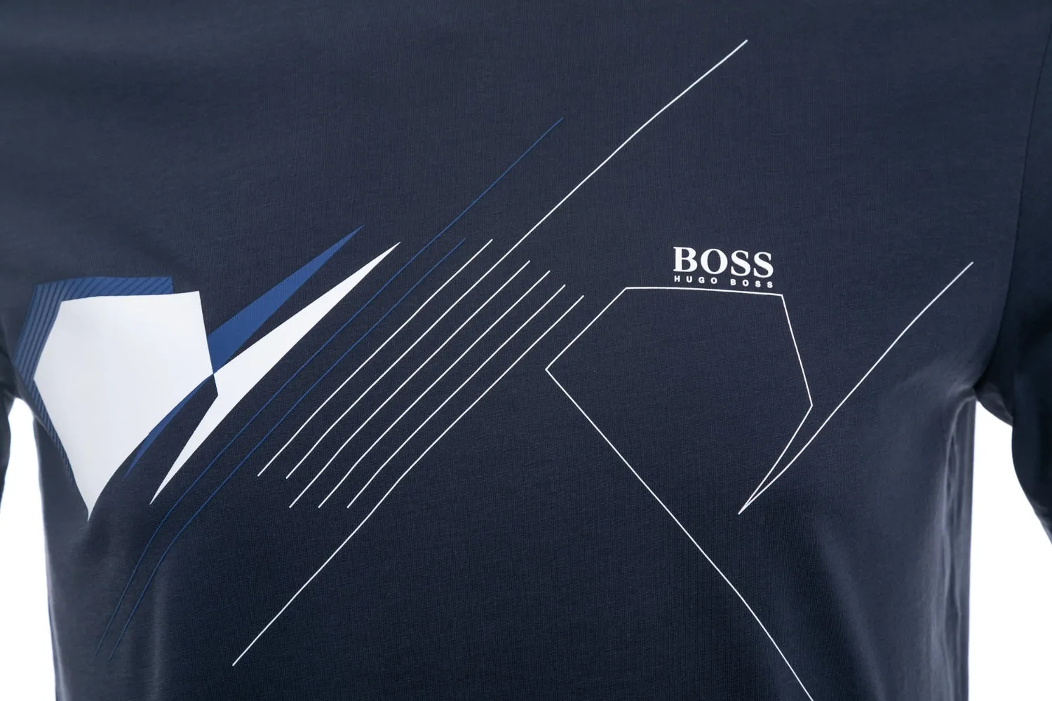 BOSS Tee 4 T-Shirt in Navy