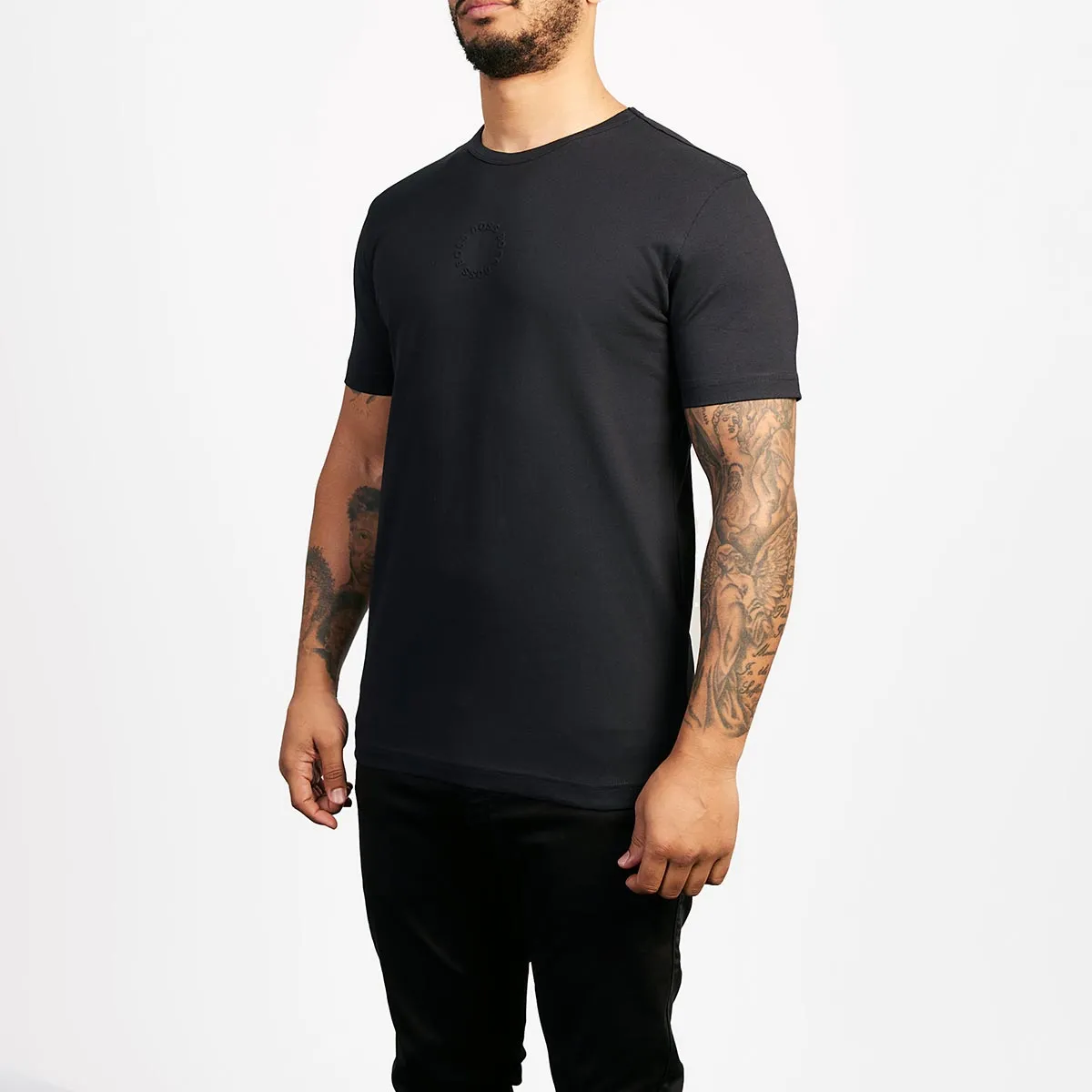 BOSS Tee 8 T Shirt in Black