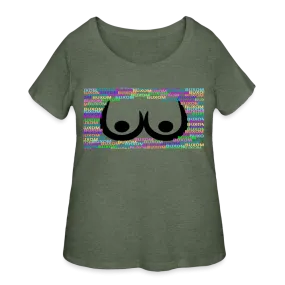 Buxom Women’s Curvy T-Shirt - Ships from The US