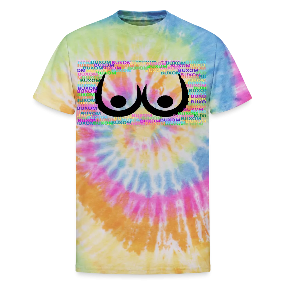 Buxom women's Tie Dye T-Shirt - Ships from The US