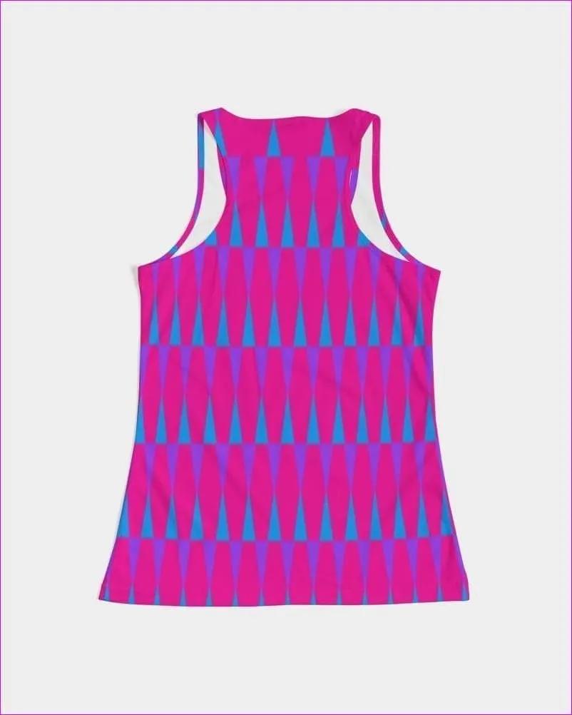 Candy Checkered Womens Tank