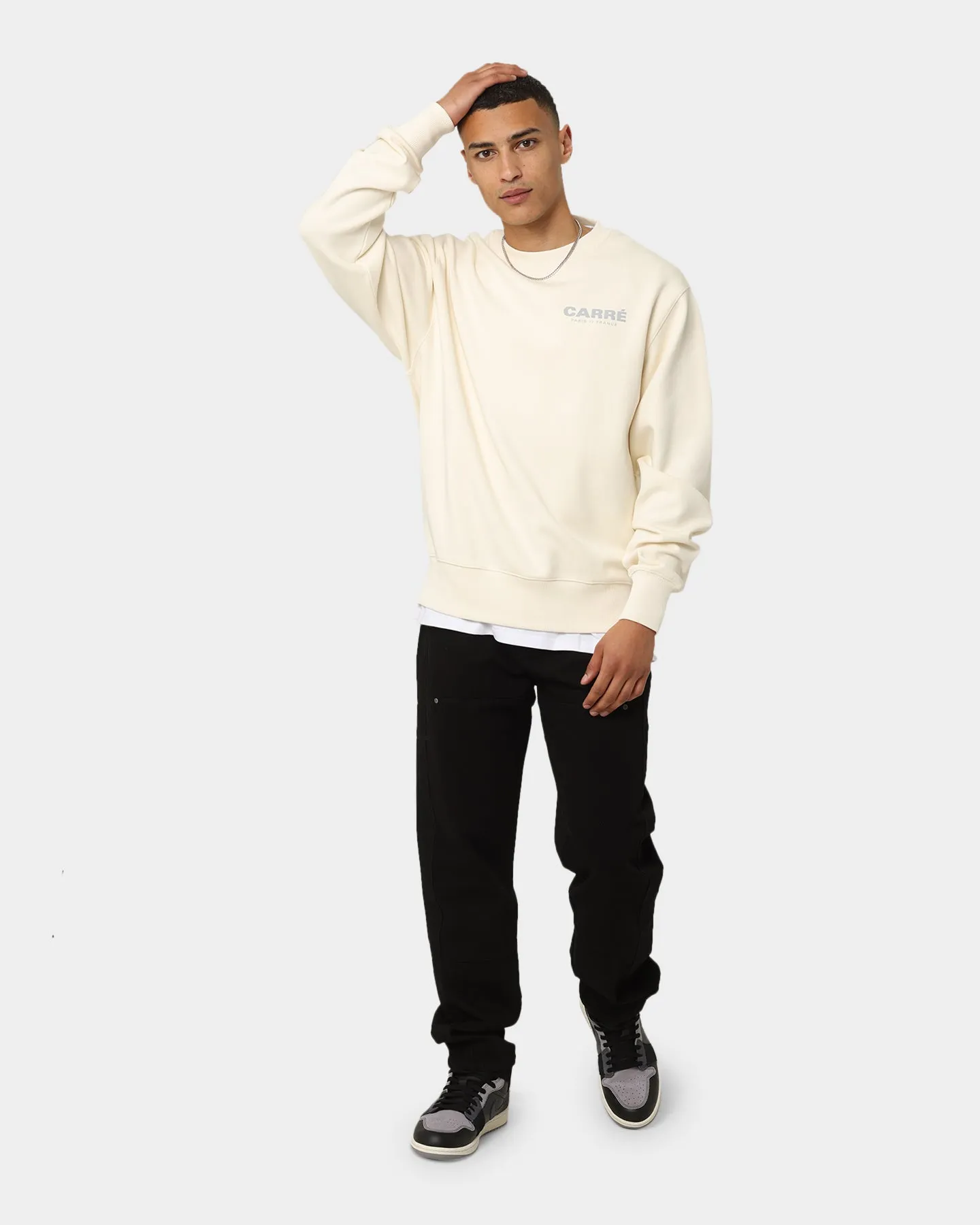 Carré Motion Crewneck Off White