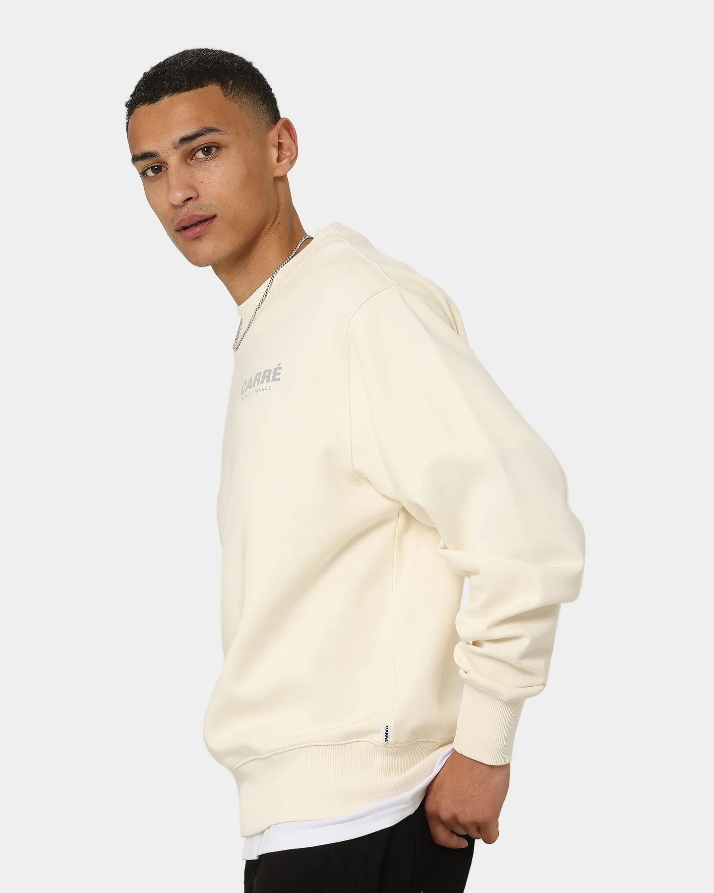 Carré Motion Crewneck Off White