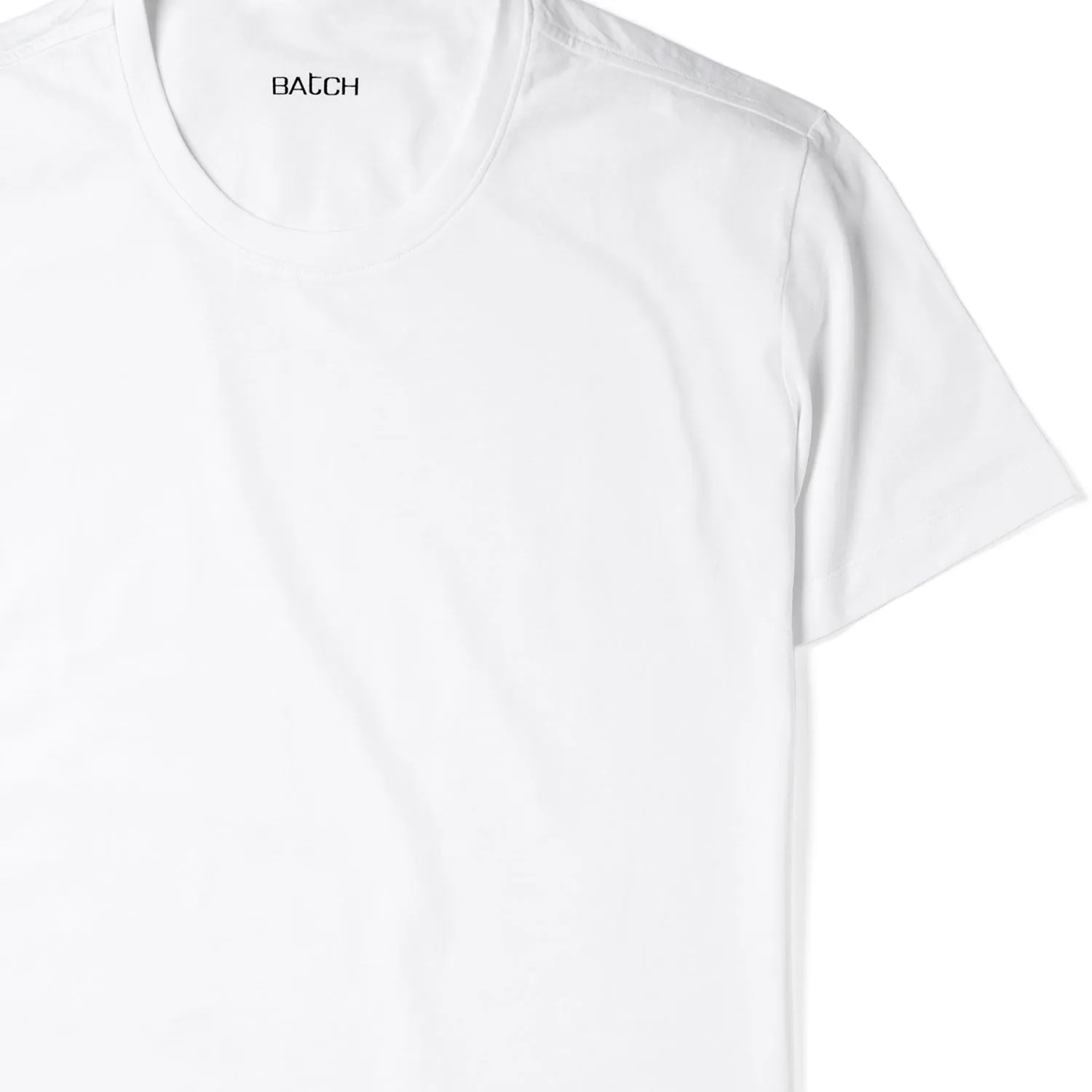 Core T-Shirt –  Pure White Cotton Jersey