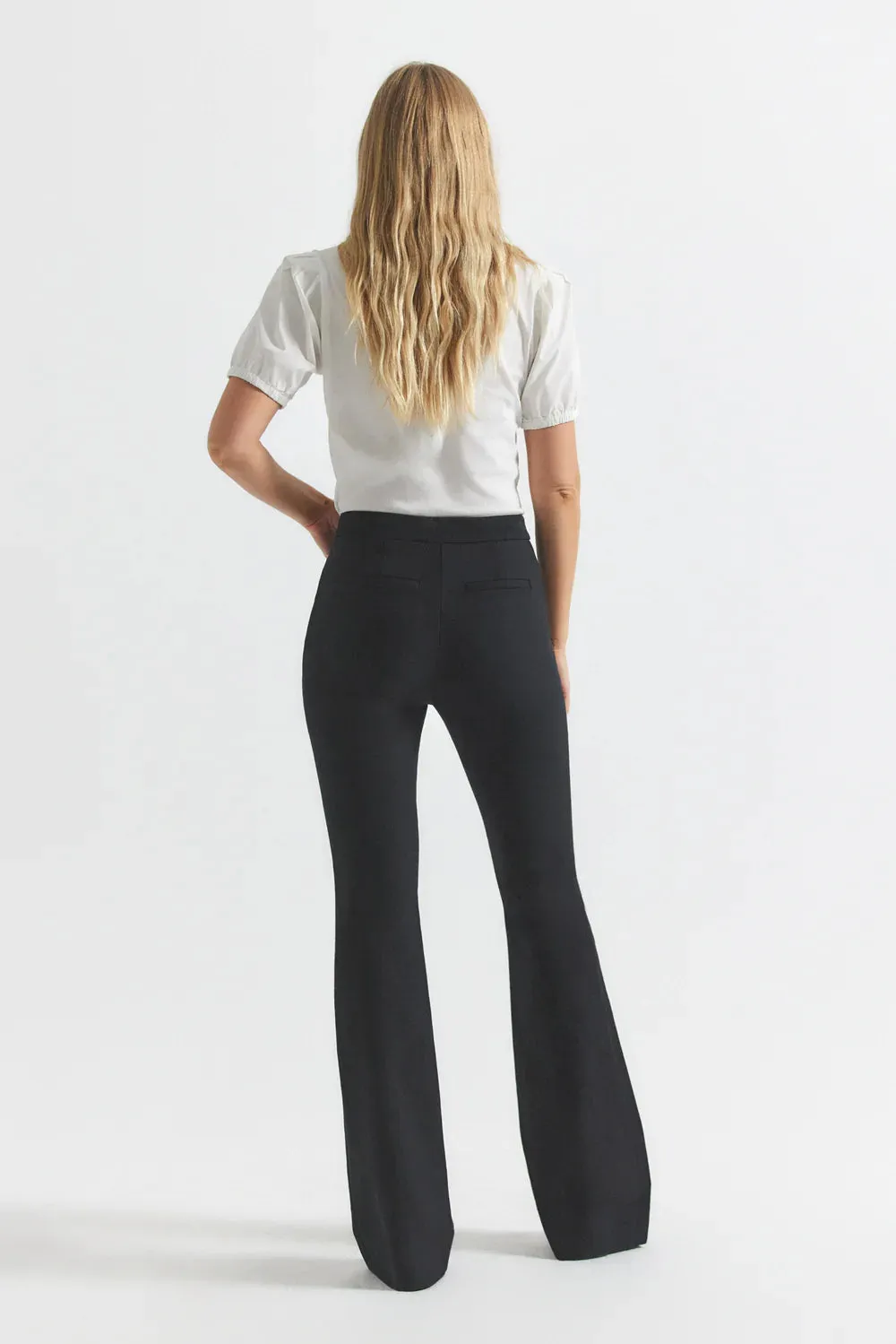 Crosby Flare Trousers - Black