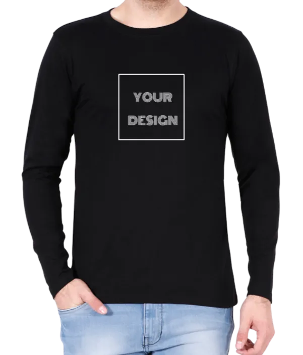 Customized Full Sleeves T Shirt D100