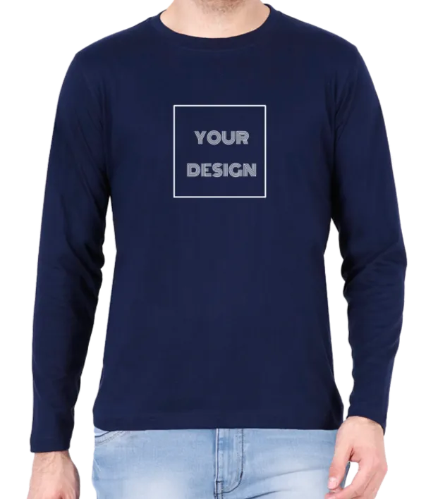 Customized Full Sleeves T Shirt D100