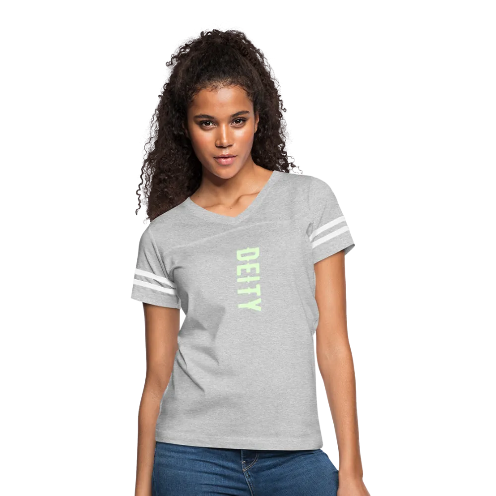 Deity Glow in The Dark Print Women’s Vintage Sports T-Shirt