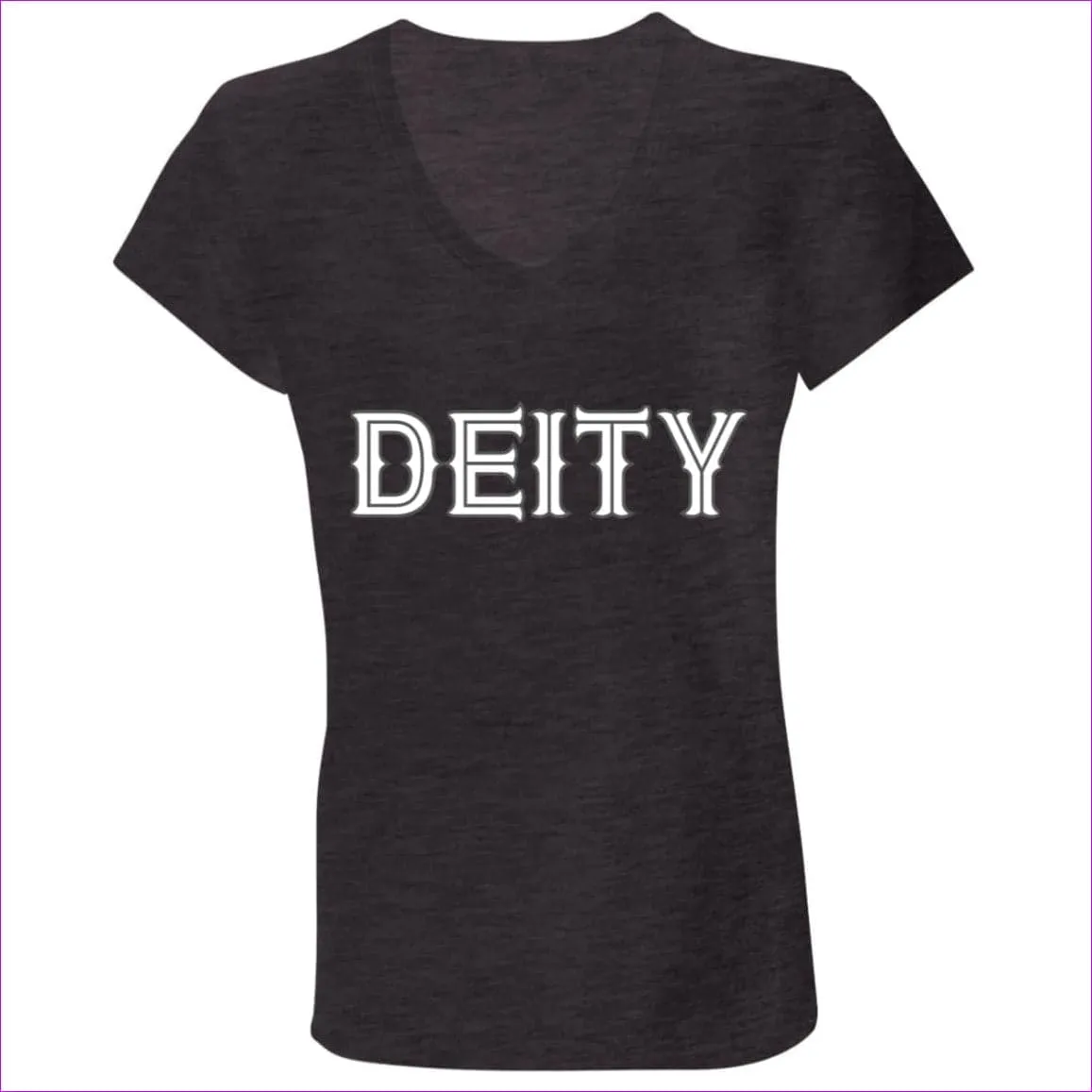 Deity Ladies' Jersey V-Neck T-Shirt