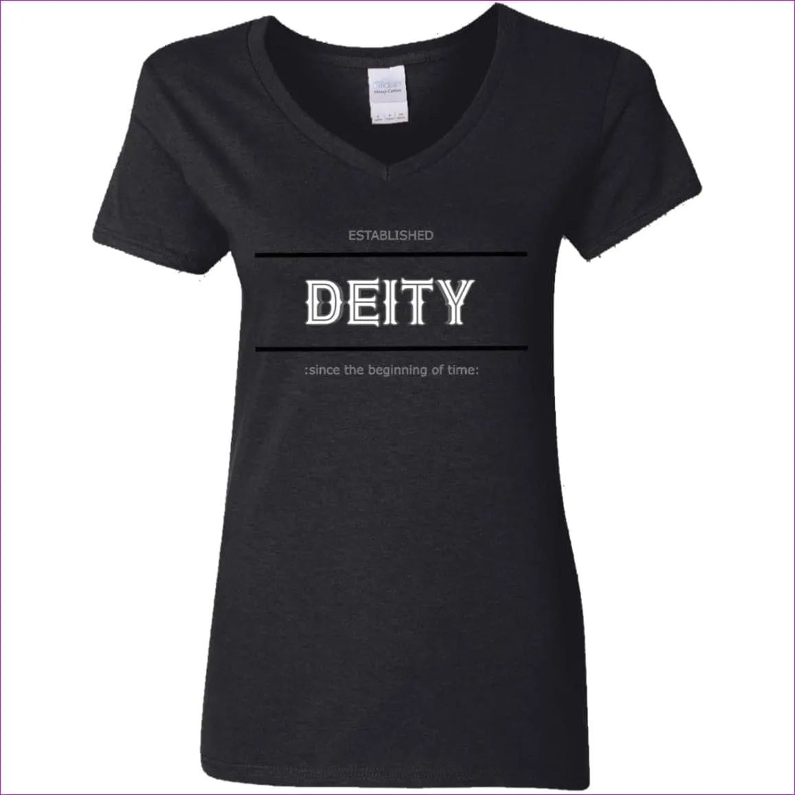 Deity Ladies' V-Neck T-Shirt