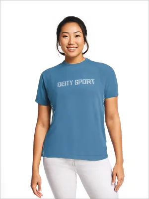 Deity Sport Women’s Seamless Knit Short Sleeve T-shirt