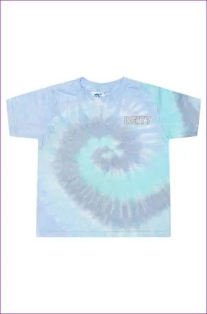 Deity Tie-Dye Lagoon Ladies' Cropped T-Shirt