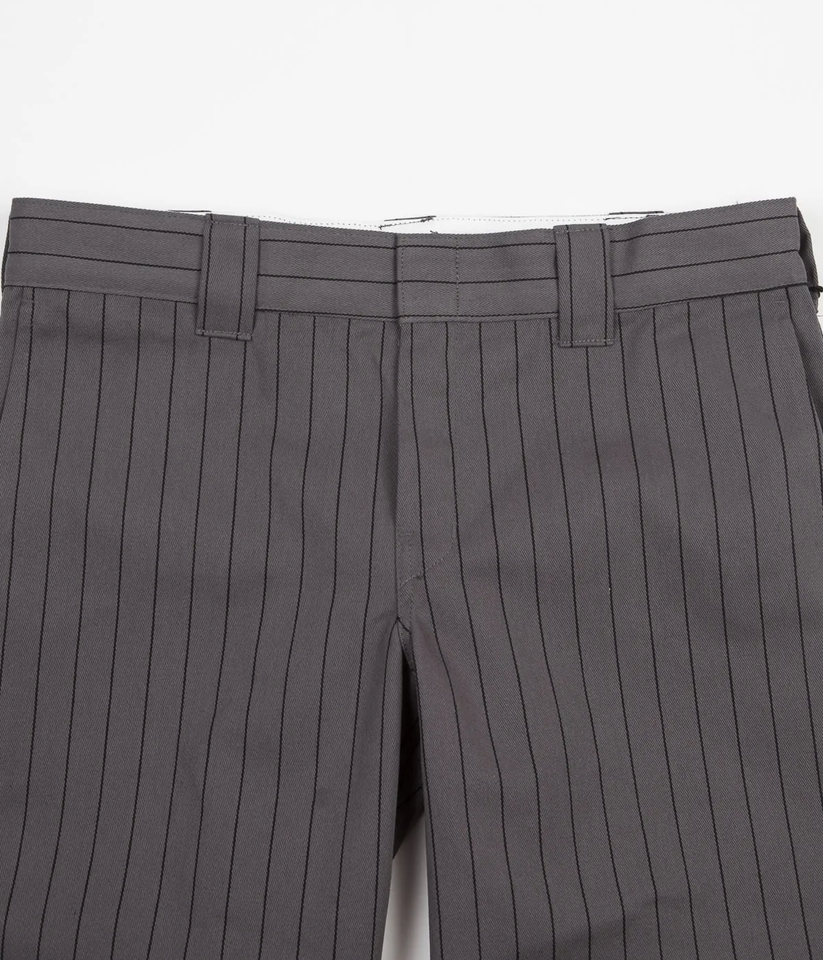 Dickies 873 Stripe Work Pants - Charcoal Grey