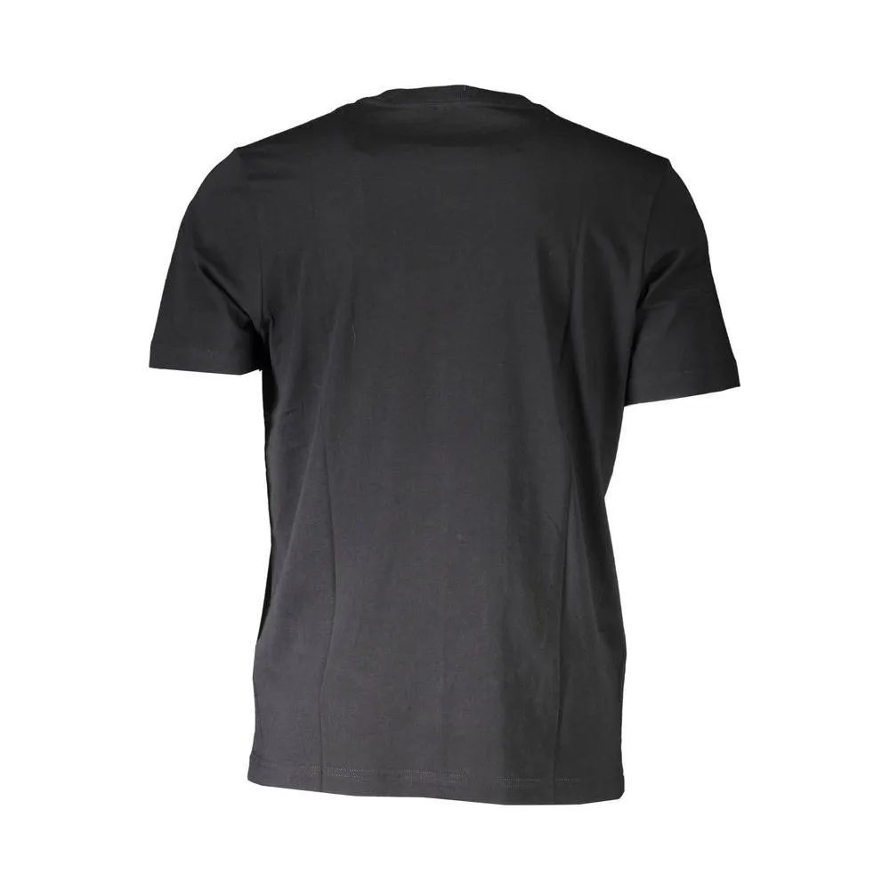 Diesel Black Cotton Men T-Shirt