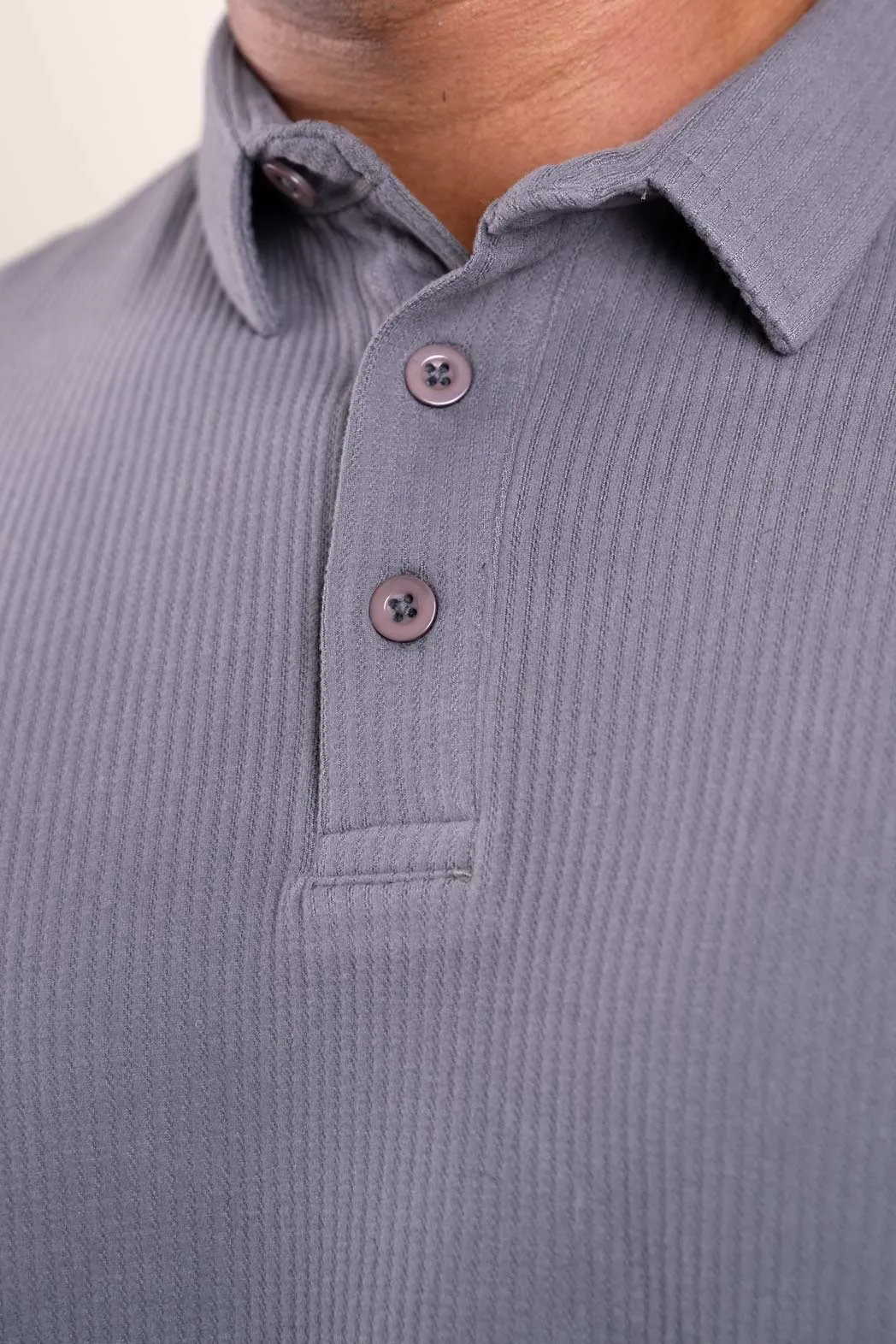 Elito Gray Polo Tshirt -  CloudSoft Polo  For Men