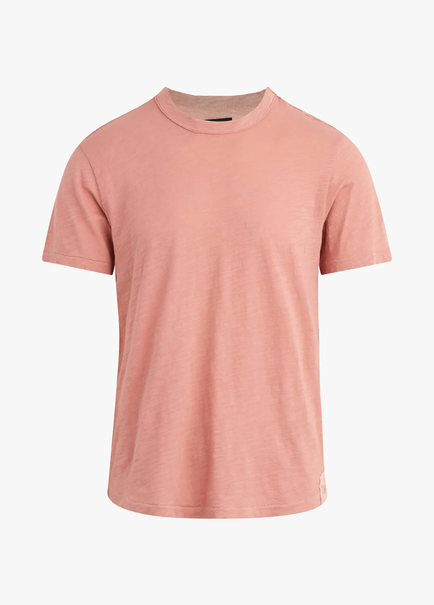 ESSENTIAL CURVED HEM SLUB TEE