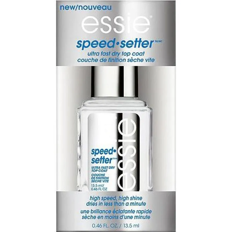 ESSIE - Nail Care, Top Coat, Speed Setter - 0.46 fl. oz. (13.5 ml)