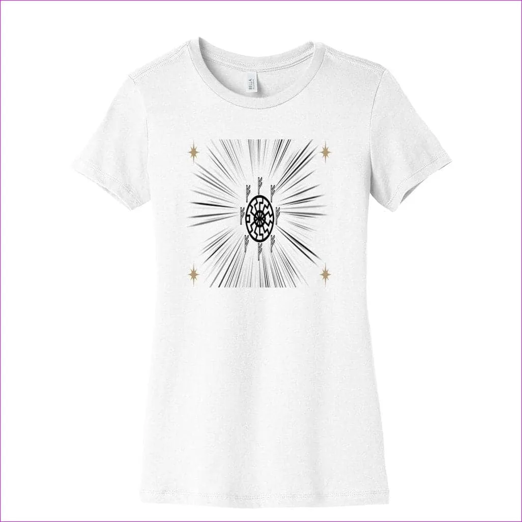 Fehu Sun Womens Slim Fit Tee